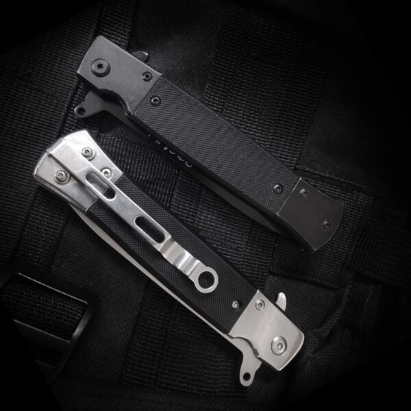 KF005 SOG Bead Blasting Blade Folding Tool With G10 Handle/Practical Survival Camping Folding Knife - Image 7