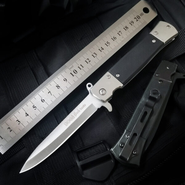 KF005 SOG Bead Blasting Blade Folding Tool With G10 Handle/Practical Survival Camping Folding Knife - Image 2