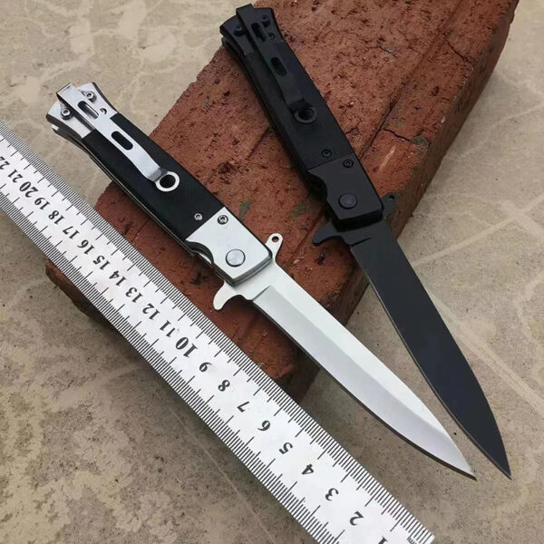 KF005 SOG Bead Blasting Blade Folding Tool With G10 Handle/Practical Survival Camping Folding Knife - Image 13