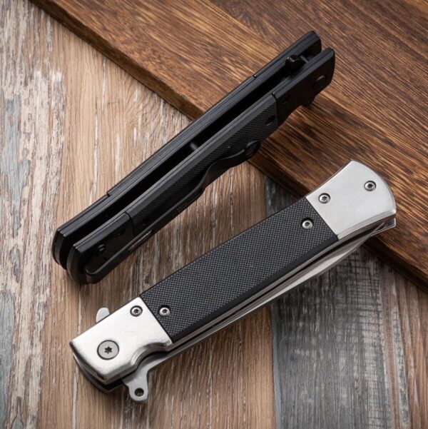 KF005 SOG Bead Blasting Blade Folding Tool With G10 Handle/Practical Survival Camping Folding Knife - Image 5