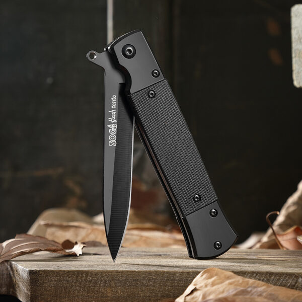 KF005 SOG Bead Blasting Blade Folding Tool With G10 Handle/Practical Survival Camping Folding Knife - Image 9