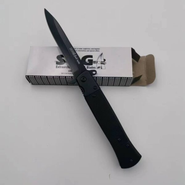 KF005 SOG Bead Blasting Blade Folding Tool With G10 Handle/Practical Survival Camping Folding Knife - Image 14