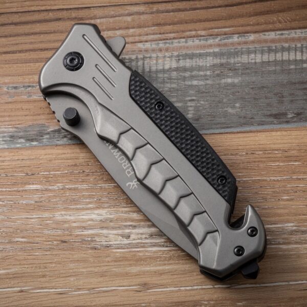 KF011-FA46 BROWNING FA46 Supreme King Liner Lock/ G10+Steel Handle Outdoor Camping Folding knife - Image 7