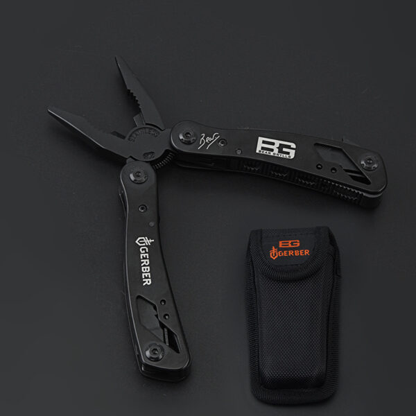 TL017 GERBER BG Bear Grylls Metal Durable 9in1 Multi-tool Foldable Plier with Screwdriver Set - Image 4