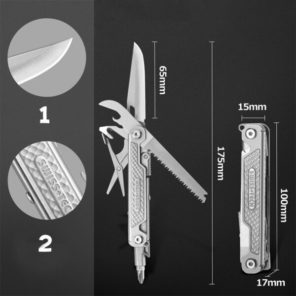 TL102 SWISS TECH  WP1002 11in1 Multi Tool - Image 8
