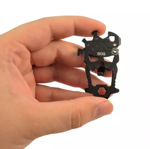 TL098 SOG MacV SM1001 12in1 Multi Tool/ Stainless Steel Everyday Carry Keychain Tool - Image 2