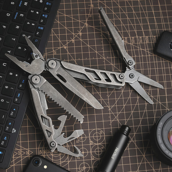 TL067 NEXTOOL Flagship Pro 16in1 Scissors Multitool - Image 10