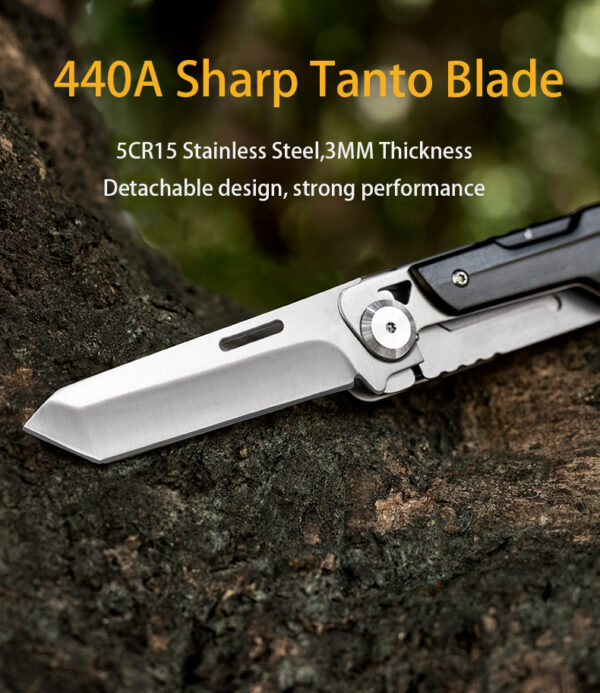 TL032 GRAND HARVEST GHK12 Eagle 5in1 Multi Tool/Detachable Design Outdoor Tool - Image 9